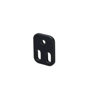 Straight Bracket for Optical Fibre Sensors, M4, 28mm Long x 16mm Wide, Thickness 2mm, Steel (Cation Electrodeposition Plating), FS04ST016-Z