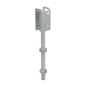 Threaded Screw Shaft Photoelectric Sensor Bracket for Mounting Vertical Sensors, M8 x L100mm Wide, 304 Stainless Steel, FSCZCV100-M8S
