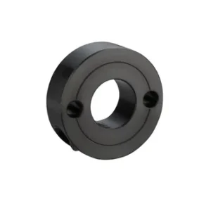 Wedge-lok Shaft Collar with 2 Holes, ID 16mm x OD 42mm, 15mm Long, Steel S45C (Black Oxide Finish), SCK1615CP2