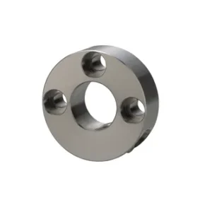 Wedge-lok Shaft Collar with 3 Countersunk Holes, ID 20mm x OD 46mm, 15mm Long, 304 Stainless Steel, SCK2015SZ3