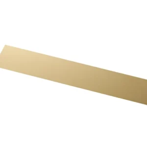 10 Piece Metric Brass Shim Stock Assortment 150mm Wide x 300mm Long Sheets, 17999