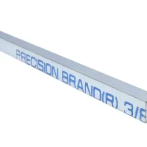 Square Keystock, 5/16" x 5/16", 12" Long, Carbon Steel (Zinc Plating), Pack of 6, 14300