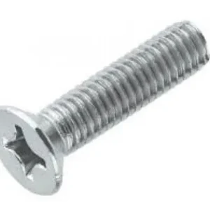 Countersunk Phillips Screw, 10-32 x 7/16", A2 SST, ISO7046, Pack of 50