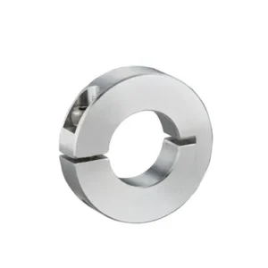 Slit Shaft Collar, ID 8mm x OD 25mm, 8mm Long, Aluminum A2017, SCS0808A