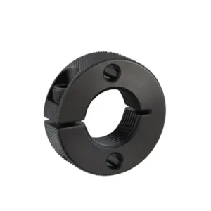 Slit Shaft Collar, ID 70mm x OD 110mm, 25mm Long, Carbon Steel S45C (Black Oxide), SCS7025C