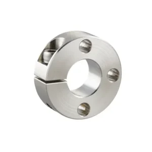 Slit Shaft Collar with 3 Holes, ID 35mm x OD 60mm, 15mm Long, 304 Stainless Steel, SCS3515SP3