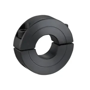 Shaft Collar for Steel Pipes, ID 10mm x OD 45mm, 15mm Long, Carbon Steel S45C (Black Oxide), SCSS10A15C