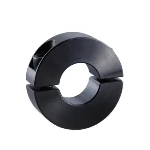 Split Shaft Collar, ID 8mm x OD 22mm, 6mm Long, Carbon Steel S45C (Black Oxide), SCSS0806C