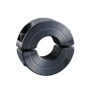 Split Shaft Collar with Threaded Internal Diameter M10(0.75P) x OD 25mm, 9mm Long, Carbon Steel S45C (Black Oxide), SCSS10H09C