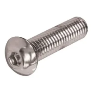 Button Head Screw 10-24 x 1/2", A2 SST, ISO7380, Pack of 50