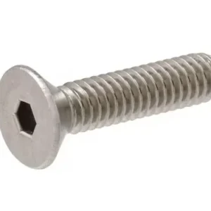 countersunk Screw, 0-80 x 1/2", A2 SST, ISO10642, Pack of 50