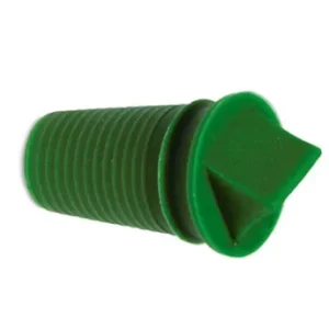 Flange Vented Plug for M10 to M12 Screw Holes, Ød7.5 to ØD12.5mm, 21mm Long, Silicone (Red), Pack of 10, HBGS1012-P