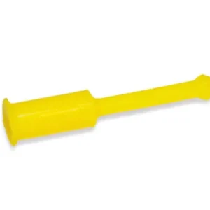 Cylindrical Pull Plug For M10 Screw Hole, ØD8.8mm x (L1)15mm x (L2)25mm, Silicone (Tea), Pack of 10, HAAS10-P