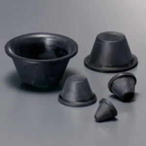 Flange Conical Plug (EPDM) for M10 to M12 Screw Holes, (Ød2)7mm x (Ød1)14mm, 11mm Long, EPDM (Black), Pack of 10, HBJE140-P
