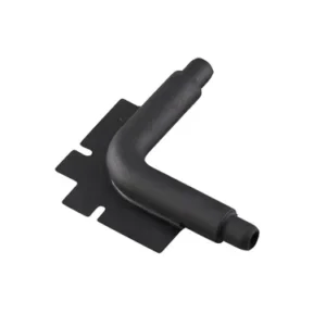 Corner Bracket For Trim Seals Series 3100, Tube Diameter ØD9.5mm x 40mm Long, EPDM (Pack of 2), 3CP
