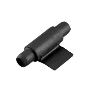 Straight Bracket For Trim Seals Series 3100, Tube Diameter ØD9.5mm x 20mm Long, EPDM (Pack of 2), 3SP