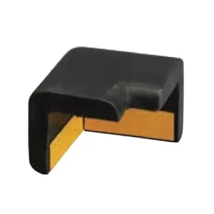 Two-way Flat Protective Corner Bracket (For BP3), 35mm x 45mm Wide, 60mm Long, Black, BP14
