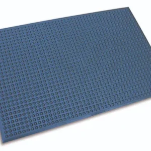 Ergomat Nitril ESD Mat, 120cm Long x 120cm Wide, 1.1cm Thick, Nitrile Rubber (Black), ENC120120