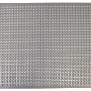 Ergomat Infinity Bubble ESD Mat, 120cm Long x 120cm Wide, 1.45cm Thick, Polyurethane (Stainless), IN120120-STL-ESD