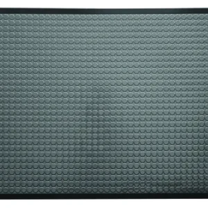 Ergomat Infinity Deluxe ESD Mat, 120cm Long x 120cm Wide, 1.5cm Thick, Polyurethane (Black), IND120120-BK-ESD