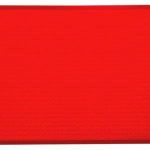 Ergomat Infinity Smooth Mat, 90cm Long x 60cm Wide, 1.1cm Thick, Polyurethane (Red), INS6090-R