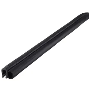 Trim Seal For Plate Thickness 4.8mm, 15M Long, PVC (Black), 3100-B-3X48A