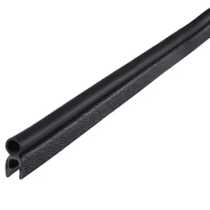 Trim Seal For Plate Thickness 6.4mm, 75M Long, PVC (Black), S3100-B-3X64C