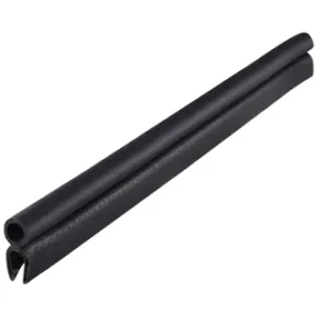 Trim Seal For Plate Thickness 6.4mm, 15M Long, TPE (Black), 3100-B-3X64CT