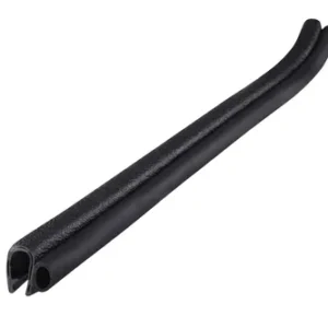 Trim Seal For Plate Thickness 6.4mm, 75M Long, PVC (Black), S3375-B-3X64A