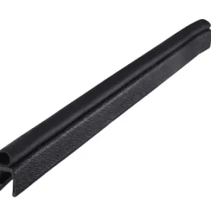 Trim Seal For Plate Thickness 9.5mm, 15M Long, PVC (Black), 3375-B-3X95C