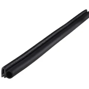 Trim Seal For Plate Thickness 1.6mm, 75M Long, PVC (Black), S4100-B-3X16A