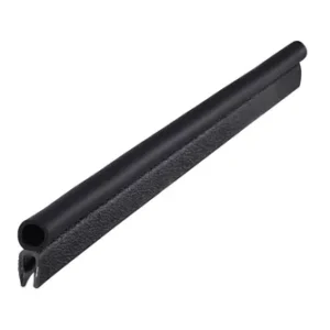 Trim Seal For Plate Thickness 4.8mm, 15M Long, PVC (Black), 4100-B-3X48C