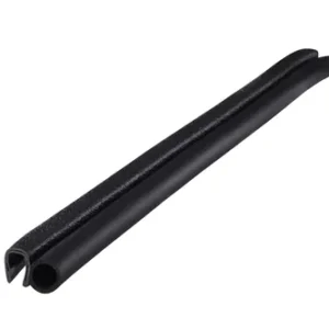 Trim Seal For Plate Thickness 6.4mm, 75M Long, PVC (Black), S4100-B-3X64A