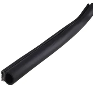 Trim Seal For Plate Thickness 1.6mm, 75M Long, PVC (Black), S6100-B-3X16A