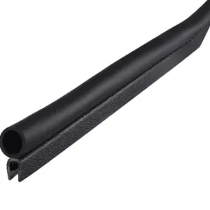 Trim Seal For Plate Thickness 4.8mm, 15M Long, PVC (Black), 6100-B-3X48C