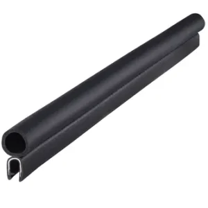 Trim Seal For Plate Thickness 4.8mm, 15M Long, TPE (Black), 6100-B-3X48CT