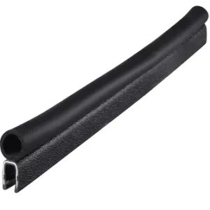 Trim Seal For Plate Thickness 6.4mm, 15M Long, PVC (Black), 6375-B-3X64C