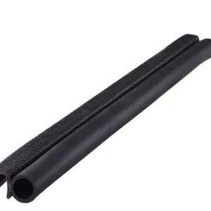 Trim Seal For Plate Thickness 9.5mm, 15M Long, PVC (Black), 6375-B-3X95A