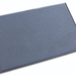 Ergomat Complete Smooth Mat, 120cm Long x 120cm Wide, 1.1cm Thick, Polyurethane (Dark Grey), SX120120