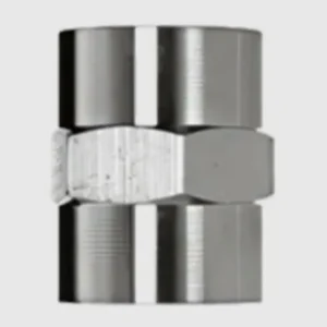 02-02 - 1/8" Female (Pipe) x 1/8" Female (Pipe) Hex Coupler