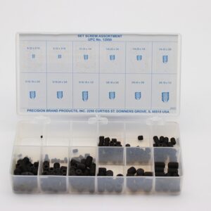 200 Piece Set Screw Assortment, Alloy Steel, 12950