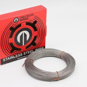 Stainless Steel Wire, Diameter .018" in 1lb Coil, 302 SST, 29018