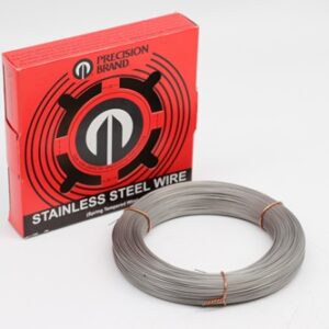 Stainless Steel Wire, Diameter .022" in 1lb Coil, 302 SST, 29022