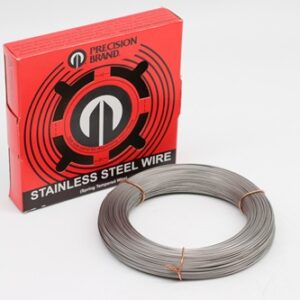 Stainless Steel Wire, Diameter .026" in 1lb Coil, 302 SST, 29026