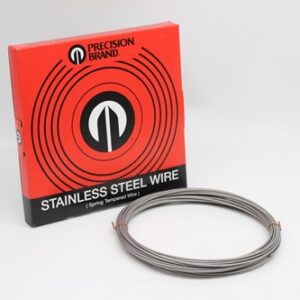 Stainless Steel Wire, Diameter .100" in 1lb Coil, 302 SST, 29100