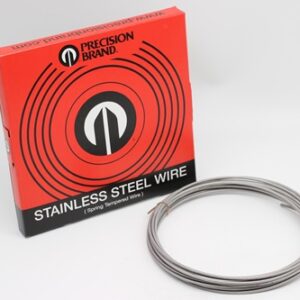 Stainless Steel Wire, Diameter .125" in 1lb Coil, 302 SST, 29125