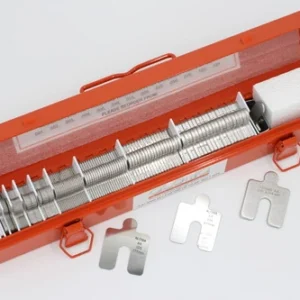 Size C (4" x 4") Efficiency Shim Kit, .001" to .125", 260 pcs, 304 SST, 30340105502