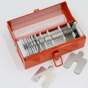 Size C (4" x 4") Mini Shim Kit, .001" to .125", 130 pcs, 304 SST, 30340105505