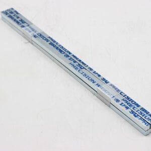 Square Keystock, 1/4" x 1/4", 12" Long, Carbon Steel (Zinc Plating), Pack of 6, 14250