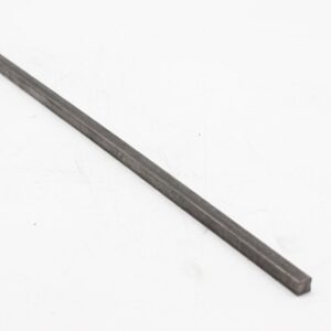 Square Keystock, 9/32" x 9/32", 12" Long, Carbon Steel (Plain), Pack of 1, 54275